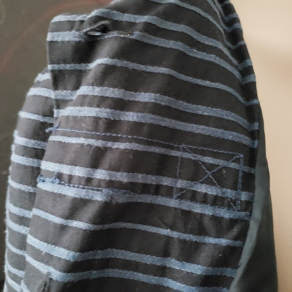 Noa Noa | Striped Padded Coat with Removable Cuffs - Picture 7 of 13